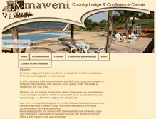 Tablet Screenshot of emawenilodge.co.za